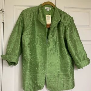 Coldwater Creek Embroidered Jacket